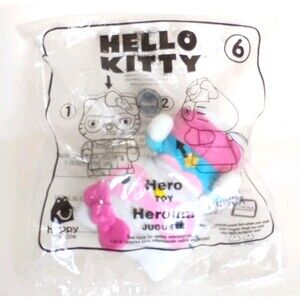 2019 McDonalds Happy Meal Toy Hello Kitty Hero/Heroina #6 NIP New in Package
